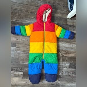Rainbow Little Bird Snowsuit